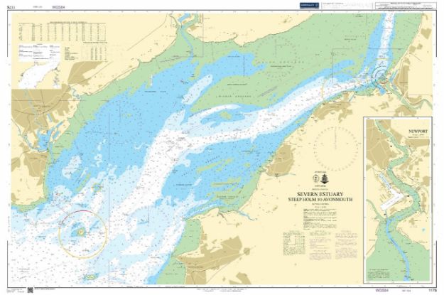 BA 1176 - Severn Estuary Steep Holm Avonmouth